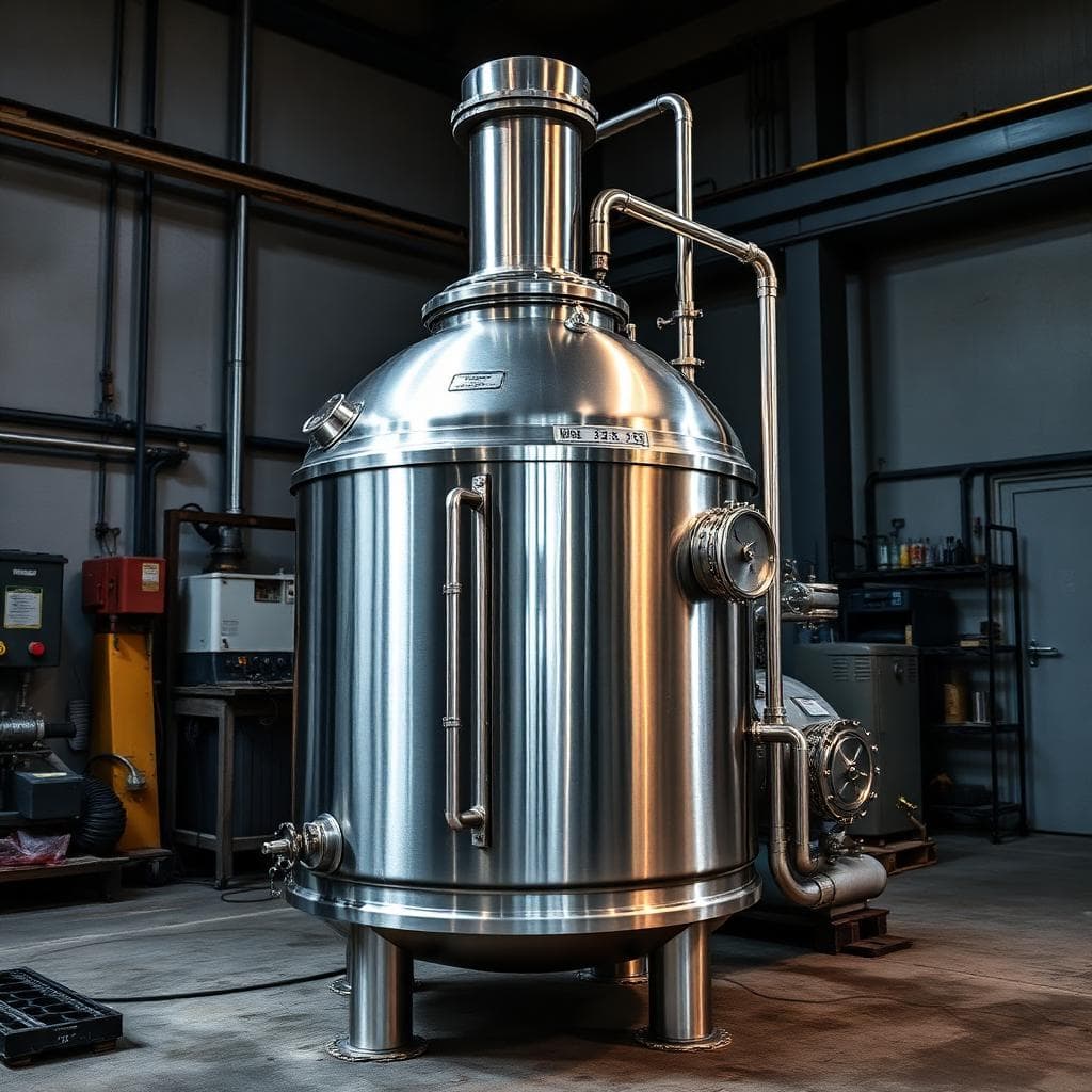 Autoclave industrial farmacéutica
